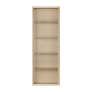 Armadio a muro in metallo beige 35x100cm Haze - Ferm living