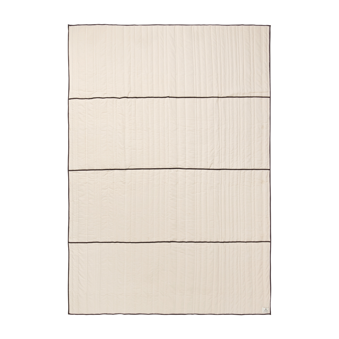 Steppdecke aus Bio-Baumwolle und Polyester 180 x 260 – Ferm Living