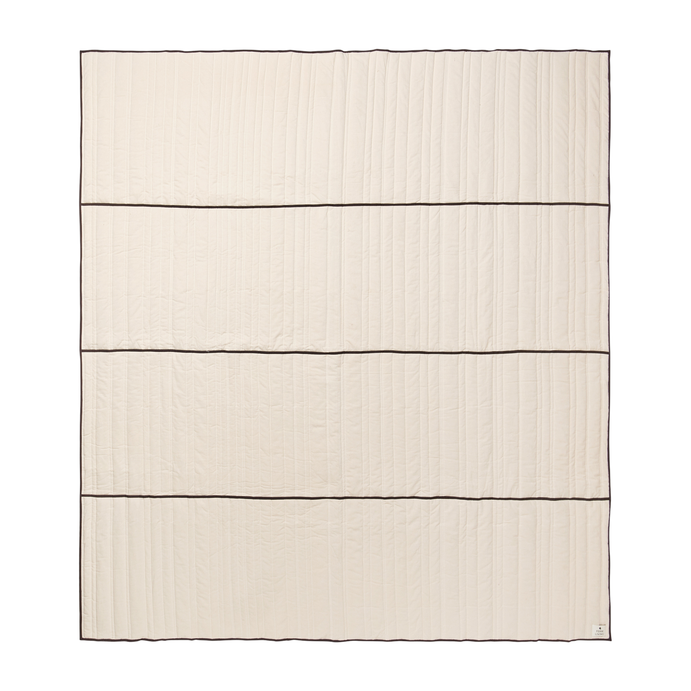Steppdecke aus Bio-Baumwolle und Polyester, 230 x 260 cm – Ferm Living