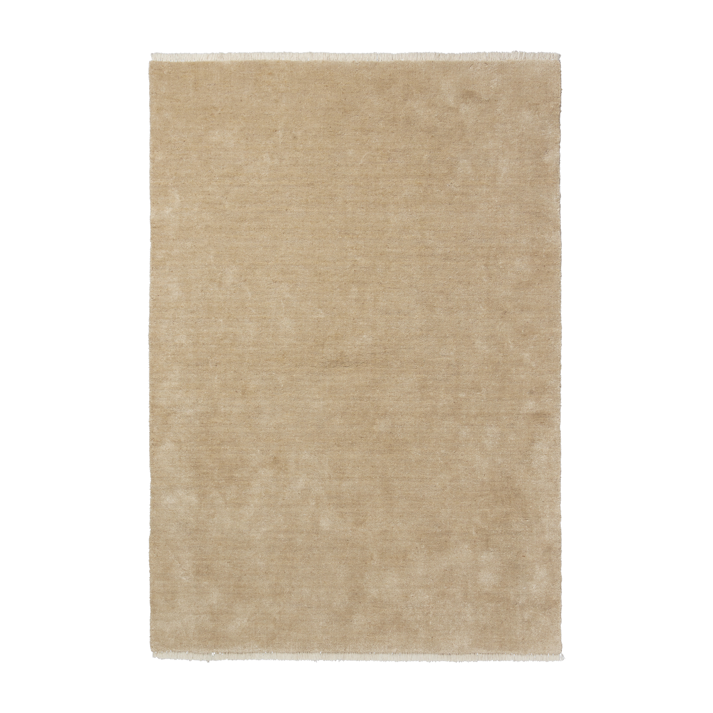 Teppich aus Jute und Baumwolle, beige, 140 x 200 cm – Ferm Living