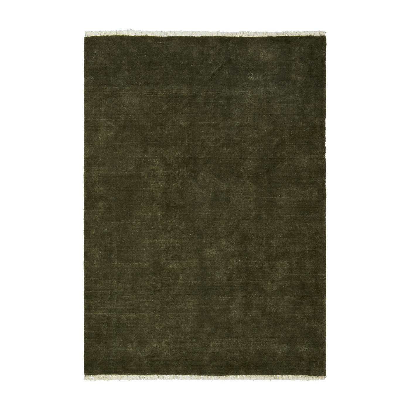 Teppich aus Jute und Baumwolle, grün, 200 x 300 cm – Ferm Living