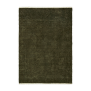 Tappeto in juta e cotone verde 200x300 cm - Ferm Living
