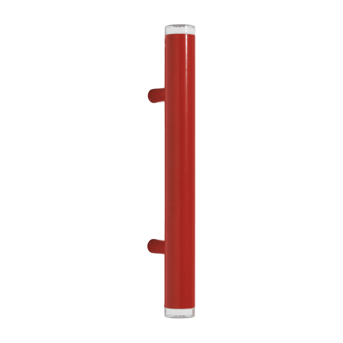 Aplique de pared de acero rojo y vidrio 75 x 8 x 17 cm Pyl - Petite Friture
