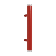 Applique in acciaio rosso e vetro 75x8x17cm Pyl - Petite Friture