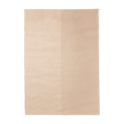 Beige wool and cotton rug, 170x240cm Kompliment - Ferm Living