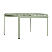 Table basse de jardin vert pâle en acier électro-galvanisé  57x38cm Dapple - Ferm Living