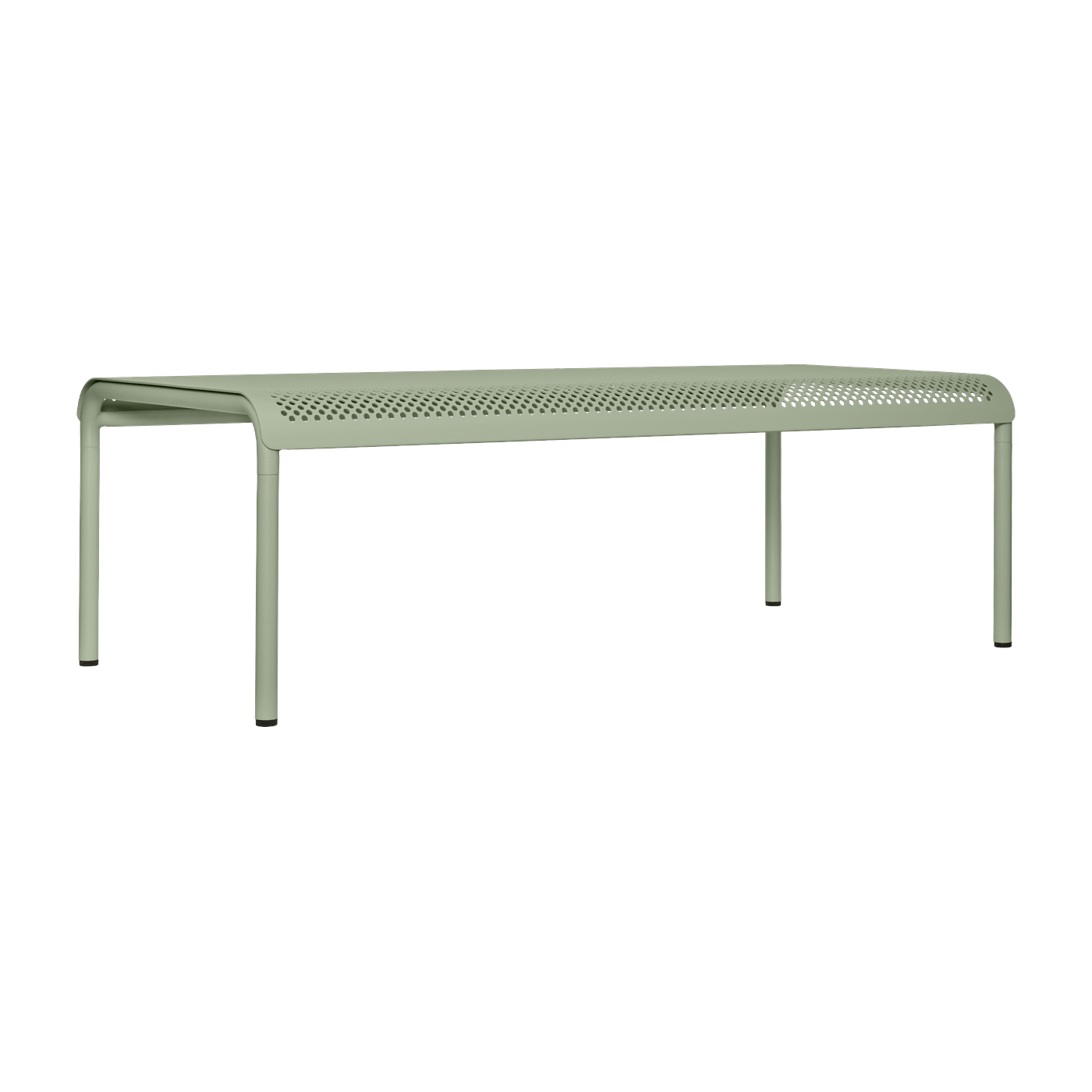 Hellgrüner Couchtisch aus elektroverzinktem Stahl 114 x 38 cm Dapple – Ferm Living