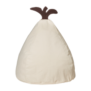 Puf pera de algodón orgánico beige 55 x 85 cm Pear - Ferm Living