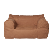 Sillón de algodón orgánico marrón 80 x 48 cm Billow - Ferm Living