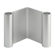 Portavelas de aluminio anodizado 10 x 11 cm, par - Muuto