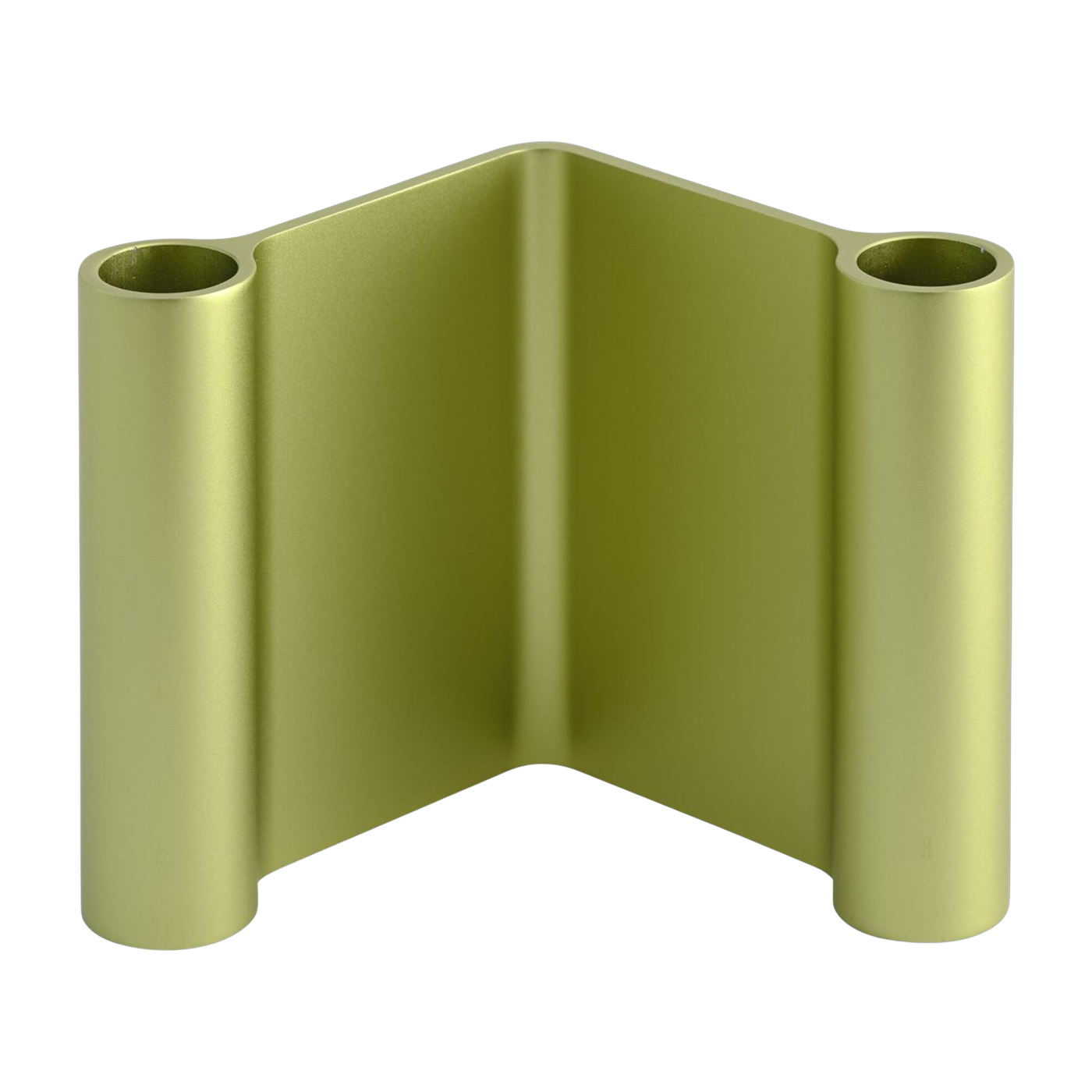 Bougeoir en aluminum vert 10x11cm Pair - Muuto