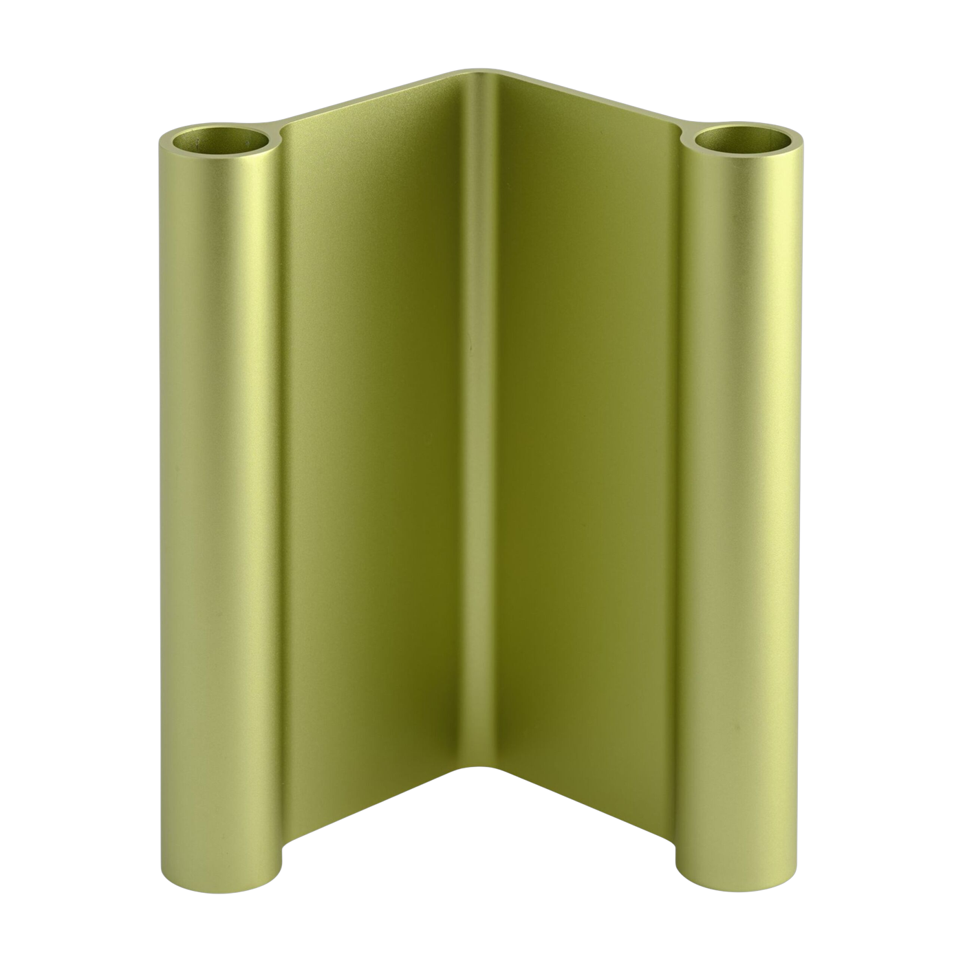 Bougeoir en aluminum vert 10x18cm Pair - Muuto