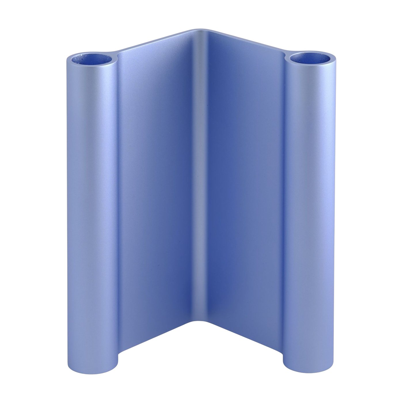 Bougeoir en aluminum bleu clair 10x18cm Pair - Muuto