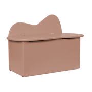 Banc en bois rose 75x38x51cm Slope - Ferm Living