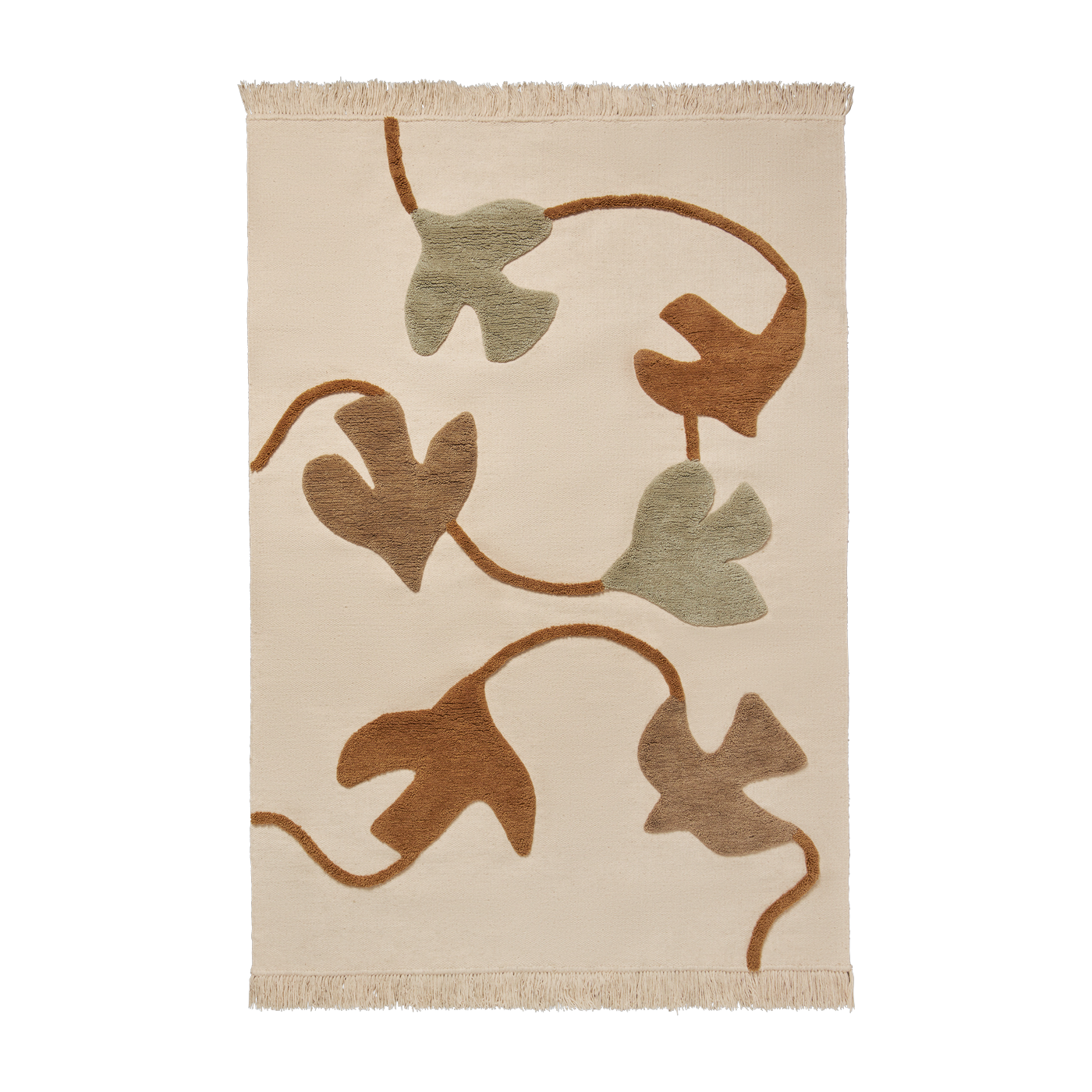 Swif Bird wool rug, 140x200cm - Ferm Living