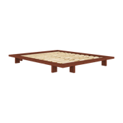 Rete in legno di pino terra red 160 x 200 cm Japan - Karup Design