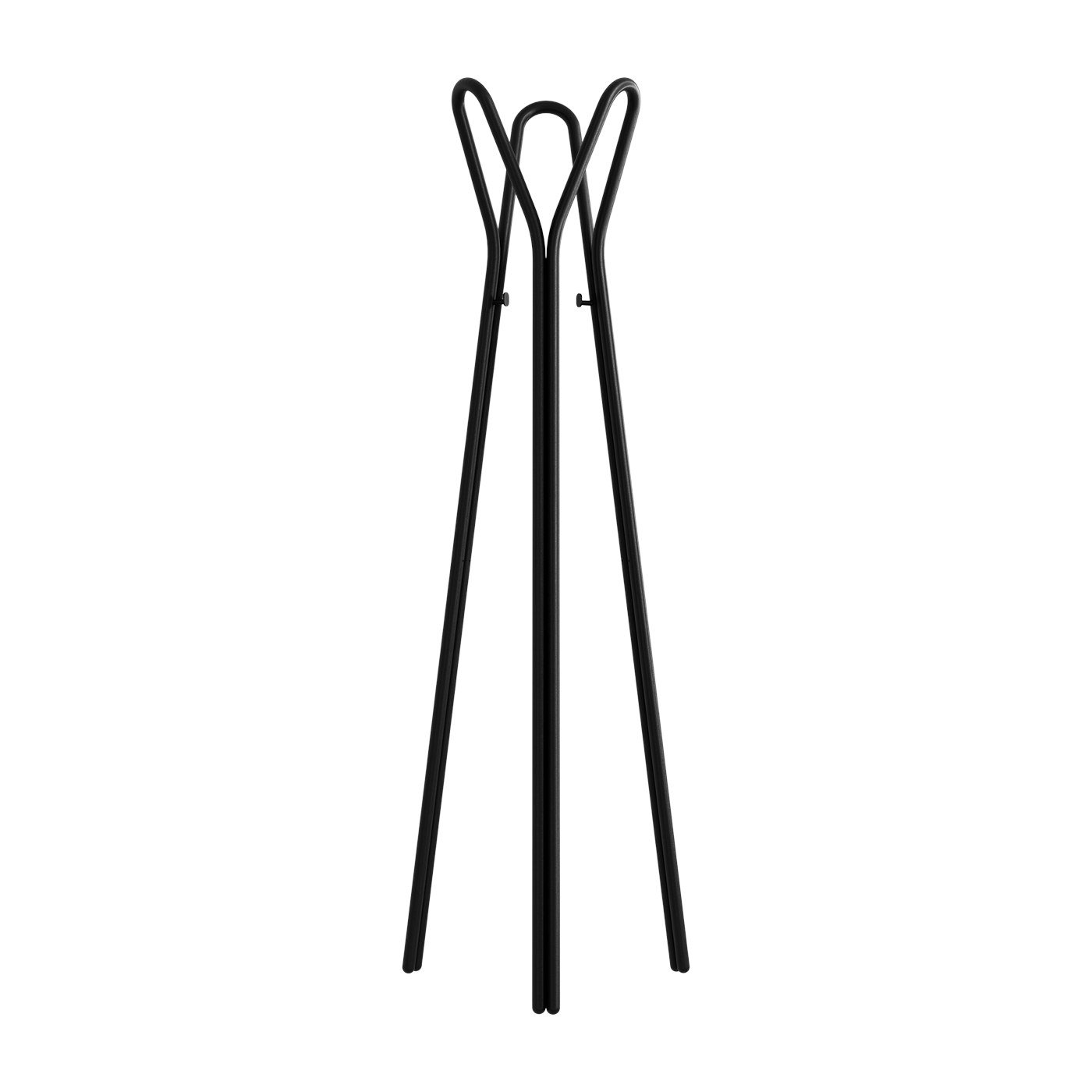 Porte-manteau en acier noir 56x169cm Charles - Metallbude