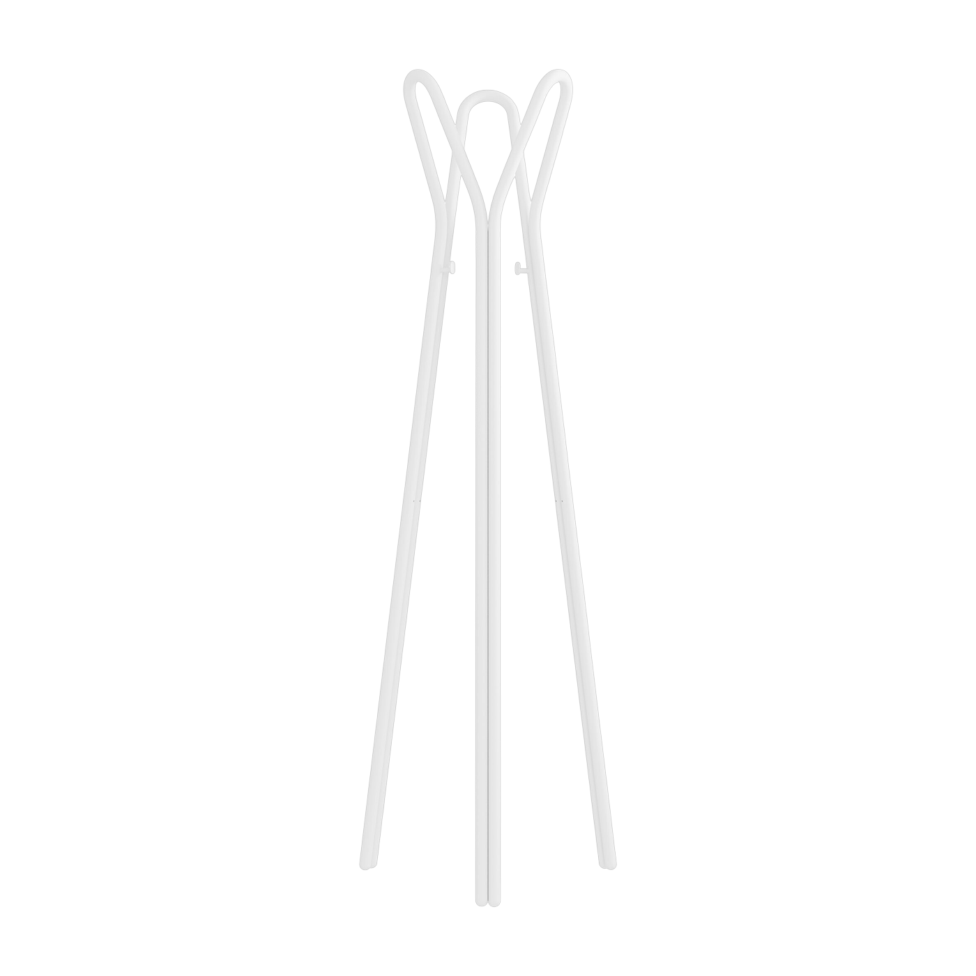 Porte-manteau en acier blanc 56x169cm Charles - Metallbude