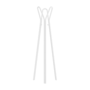 Charles white steel coat rack, 56x169cm - Metallbude