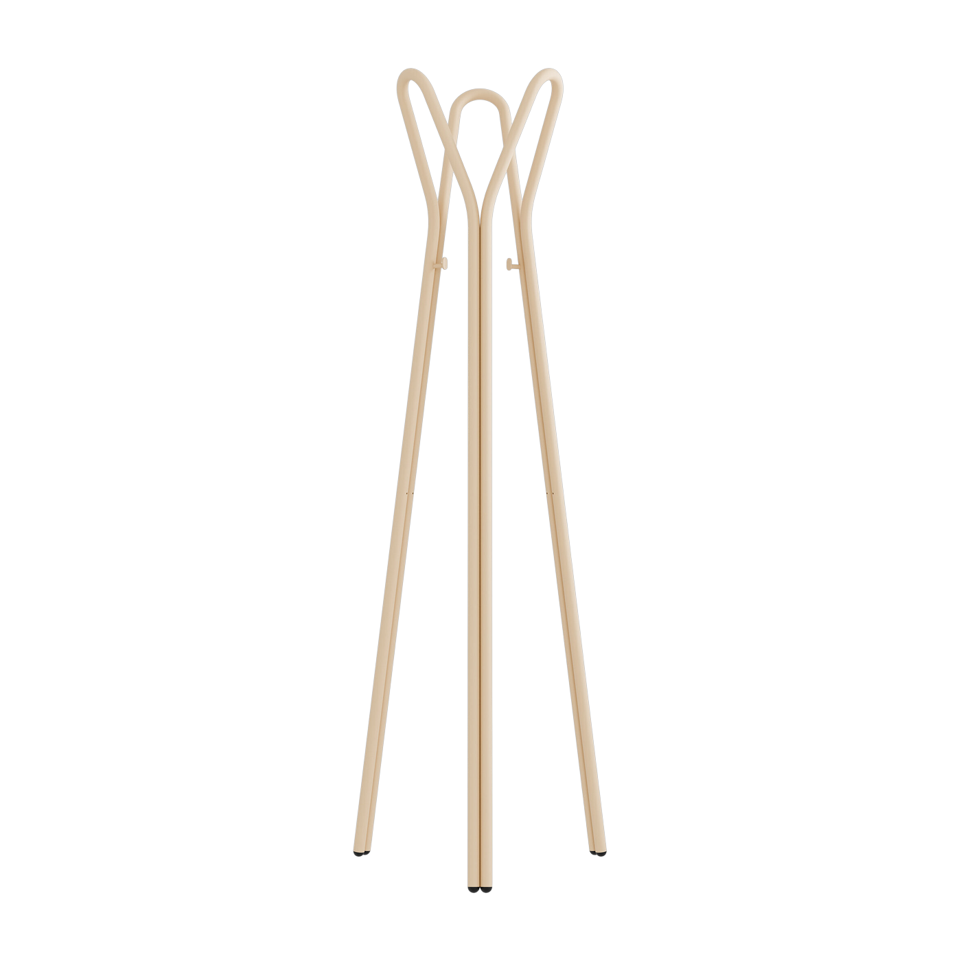 Perchero de acero beige 56 x 169 cm Charles - Metallbude
