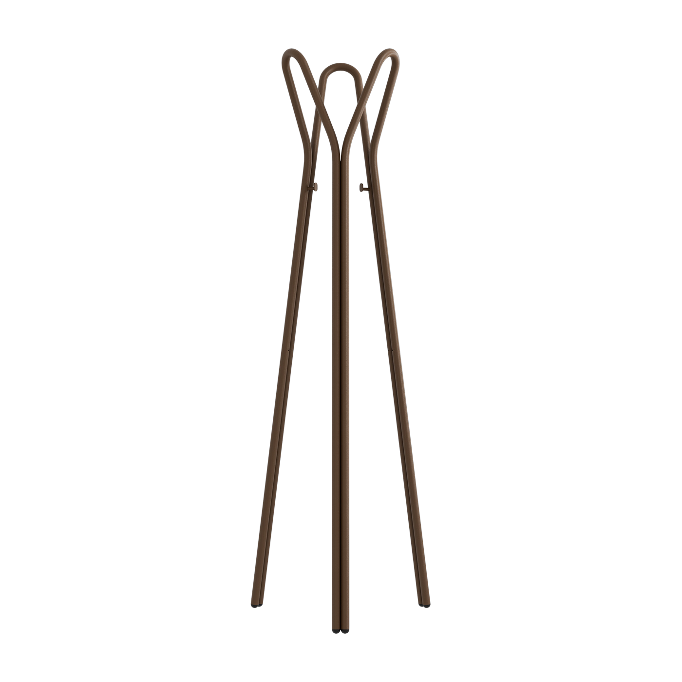 Porte-manteau en acier marron 56x169cm Charles - Metallbude