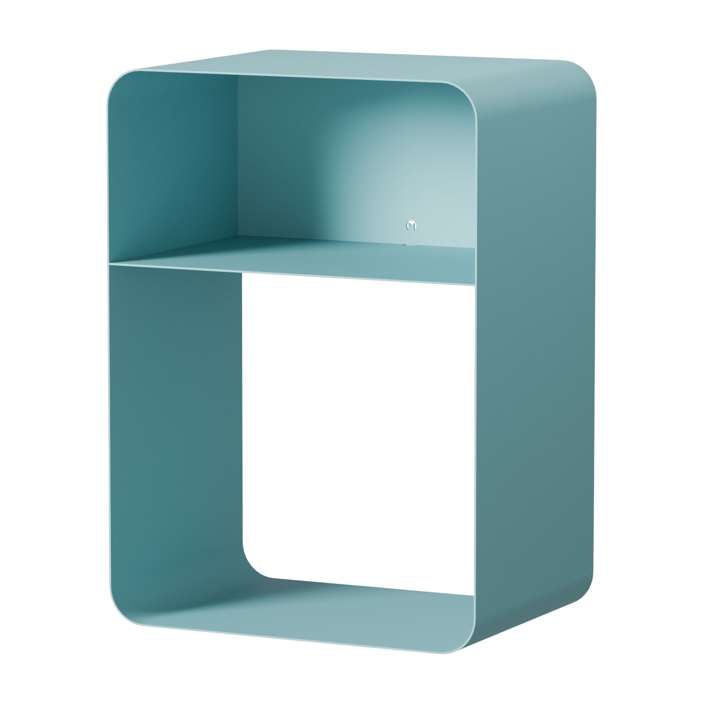 Damio blue steel bedside table 58x42x30cm - Metallbude