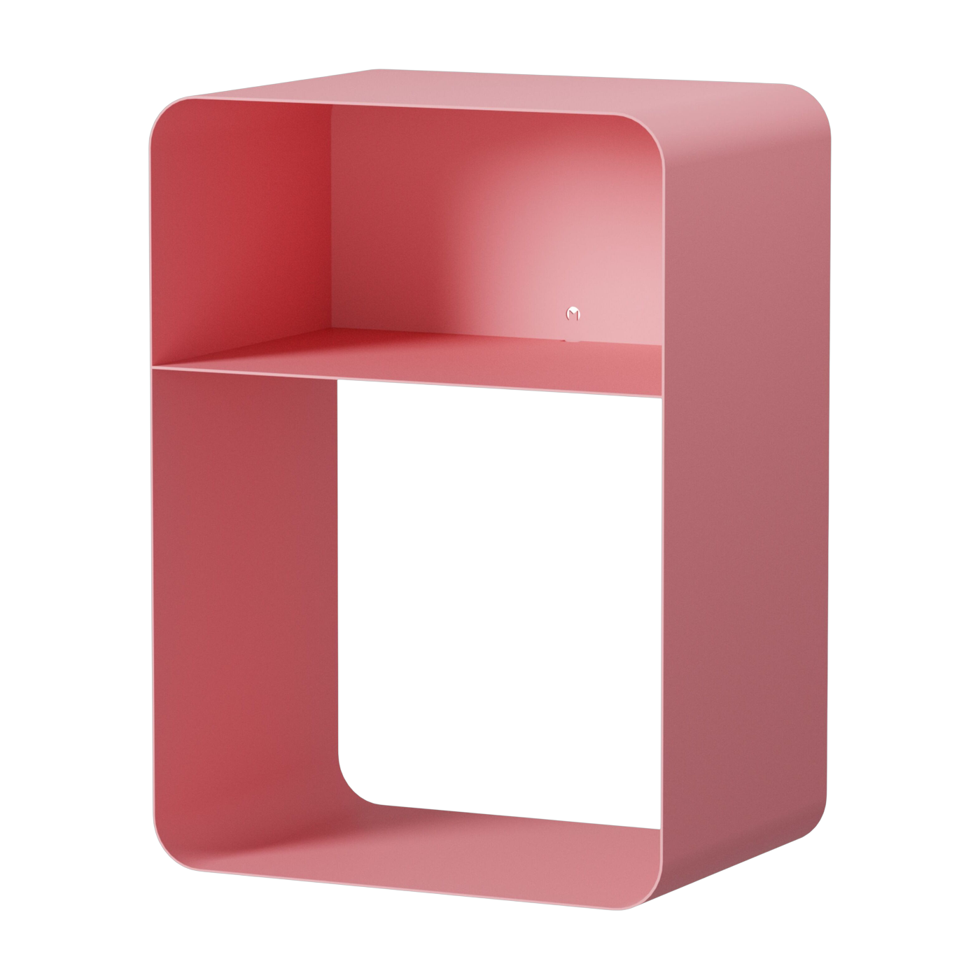 Damio pink steel bedside table 58x42x30cm - Metallbude