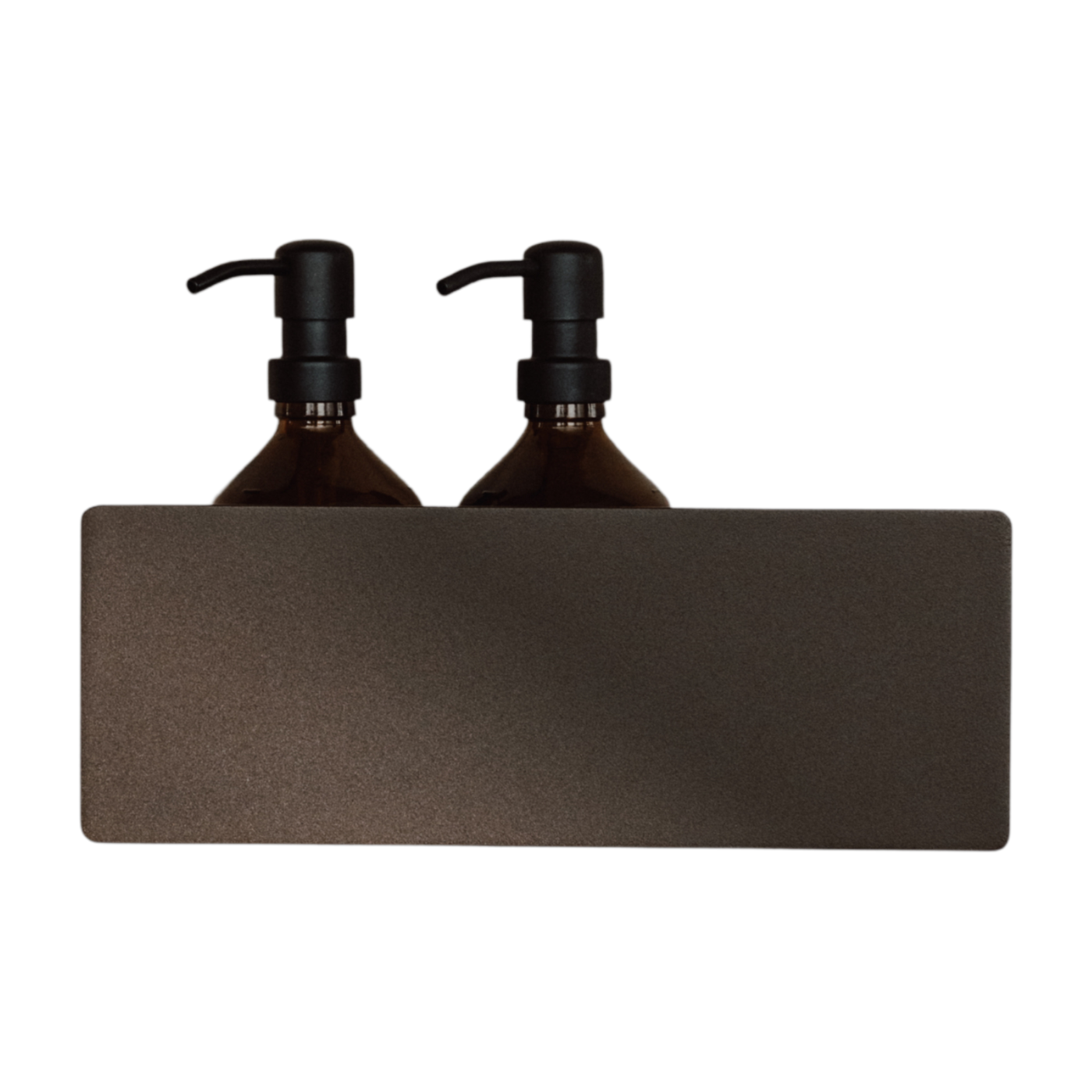 savons -Regal aus braunem Aluminium, 30 cm, Shea – Metallbude