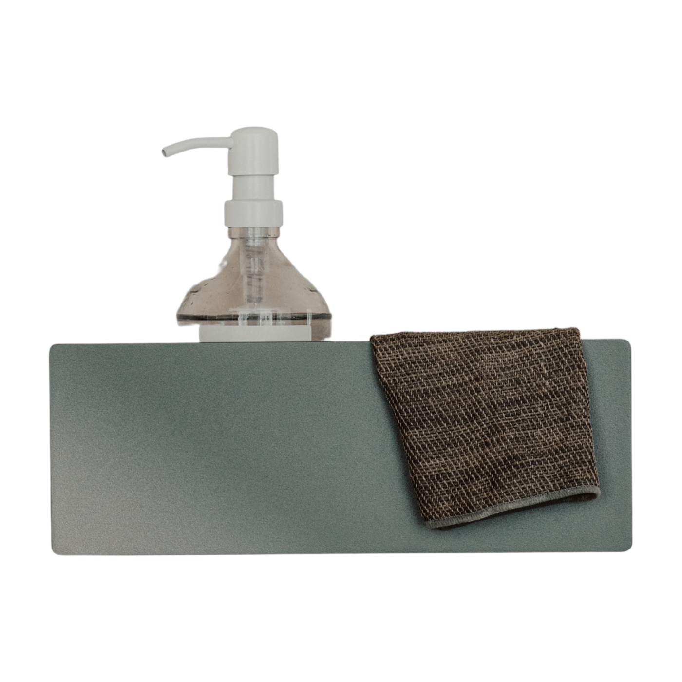 savons -Regal aus grünem Aluminium, 30 cm, Shea – Metallbude