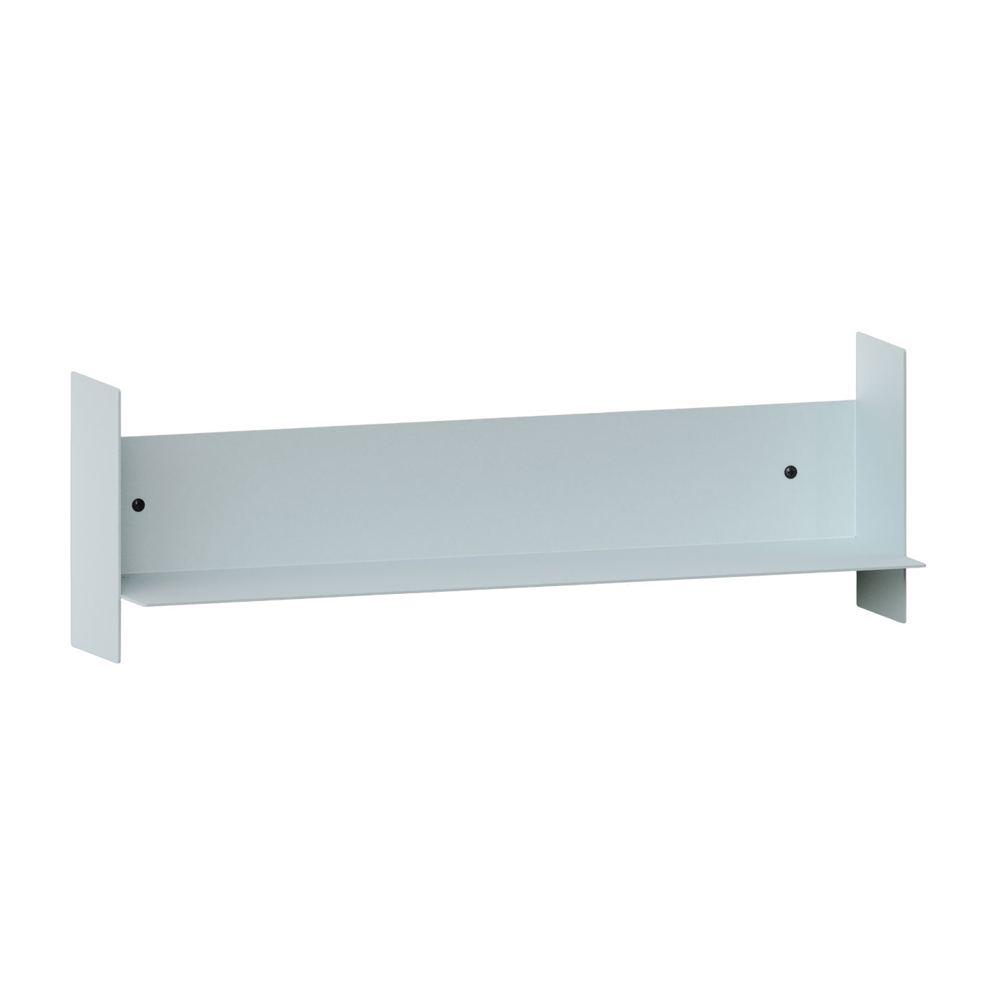 Etagère murale en acier bleu pale 60cm Pli - Tiptoe