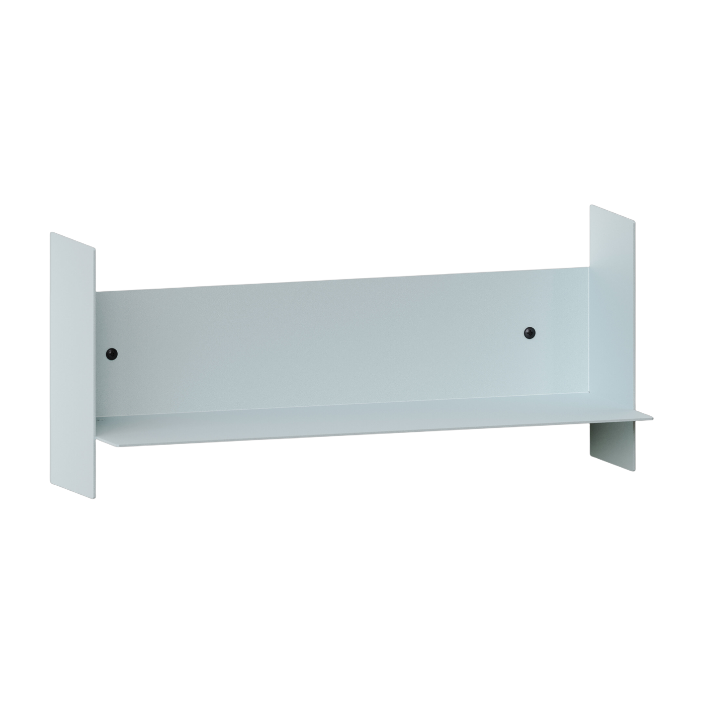 Etagère murale en acier bleu pale 45cm Pli - Tiptoe