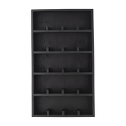 Black mango wood cup shelf 48. 5x11. 5x82. 5cm - Bloomingville