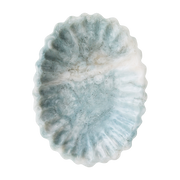 Light blue polyresin dish 29x21. 5x3. 5 New classics - HKliving