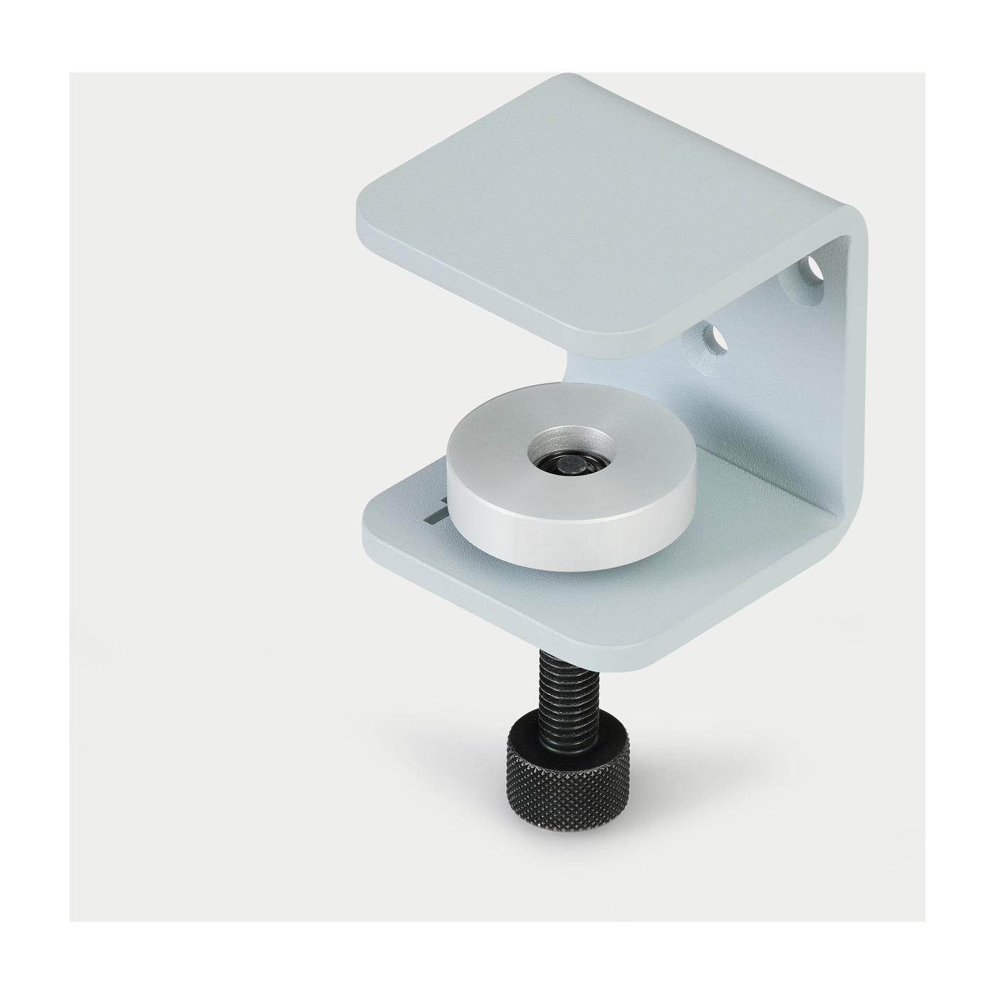Wandhalter aus thermolackiertem Stahl Blassblau 6x6,5cm Bracket - TIPTOE