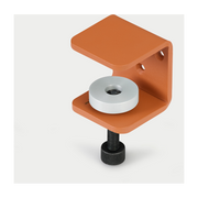 Wandhalter aus thermolackiertem Stahl Rot Tangerine 6x6,5cm Bracket - TIPTOE