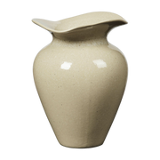 Vase in gres beige 16x22, 5 cm Florentina - Broste Copenhagen