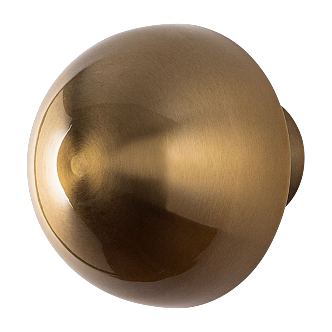 Lampada da parete in metallo dorato 16 cm Soléa - The Cool Republic