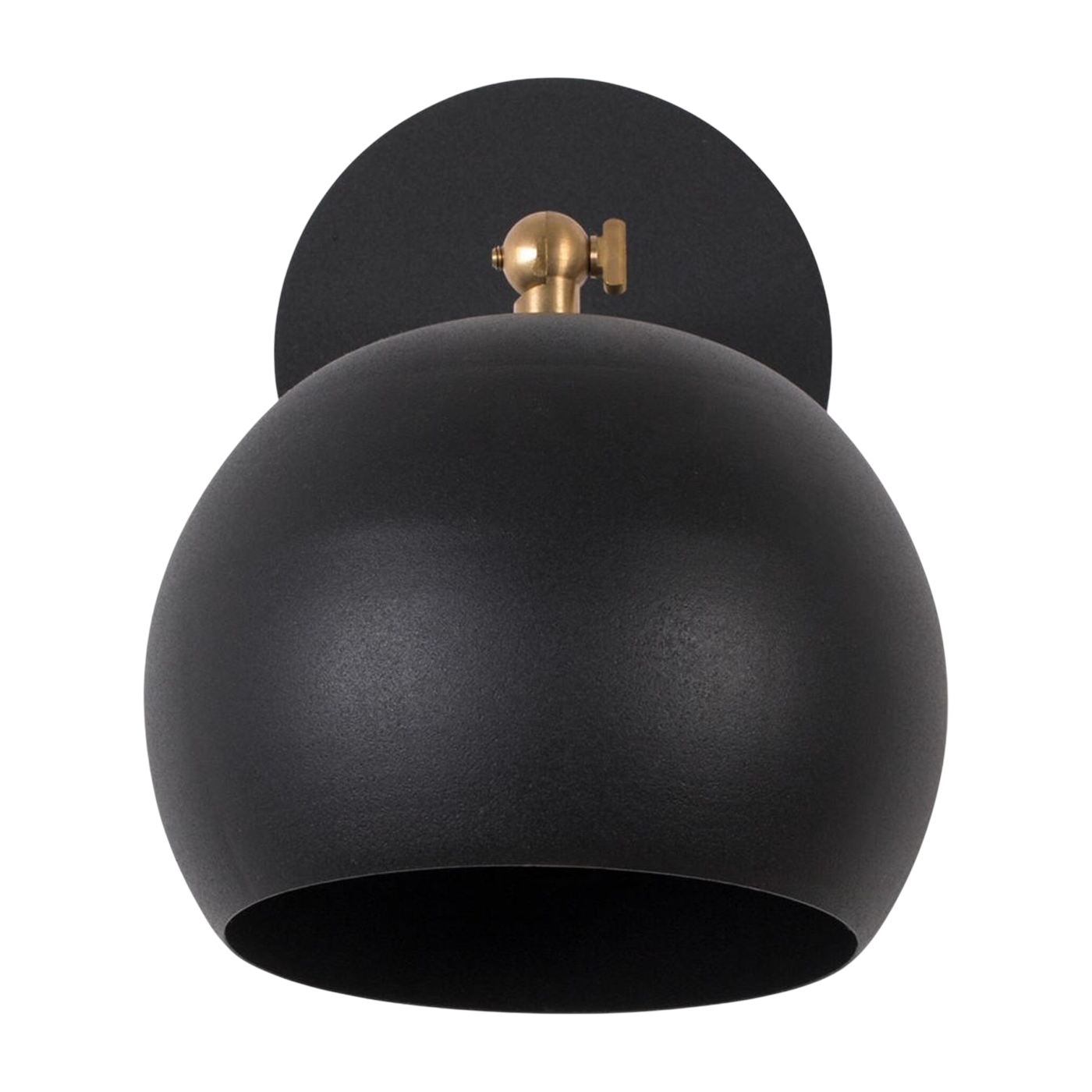 Sivani black metal wall lamp 15x28x21cm - Home Design
