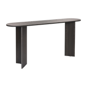 Console en bois noir 35x150x75cm Sira - Home Design
