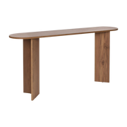Console en bois beige 35x150x75cm Sira - Home Design