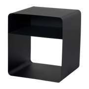 Table d'appoint en métal noir 45x50x56cm Shb - Home Design