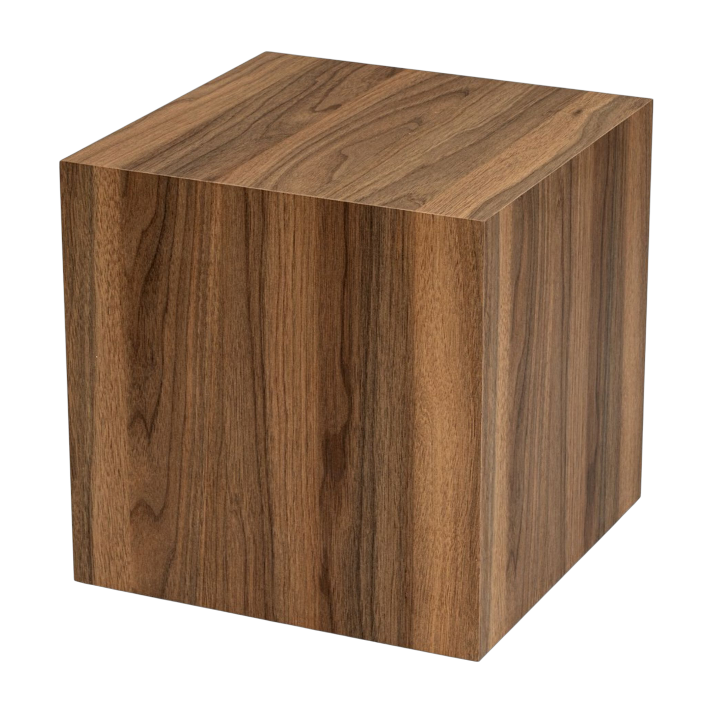 Beistelltisch aus braunem Holz 45 x 50 cm Küp – Home Design