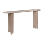 Console en travertin 35x150x75cm Sira - Home Design