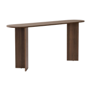 Console in legno marrone scuro 35x150x75cm Sira - Home Design