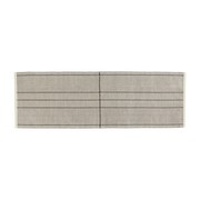à la -woven hallway rug in gray wool, 250x80cm Seam - Normann Copenhagen