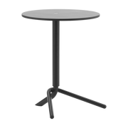 Table d'appoint ronde en bois et acier noir 45cm Lift - Normann Copenhagen