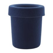 Abfalleimer aus recyceltem Stoff, dunkelblau, 31, 6 x 36 cm, Hide – Normann Copenhagen