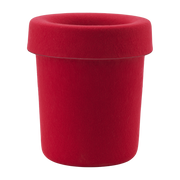 Abfalleimer aus recyceltem Stoff in leuchtendem Rot, 31, 6 x 36 cm, Hide – Normann Copenhagen