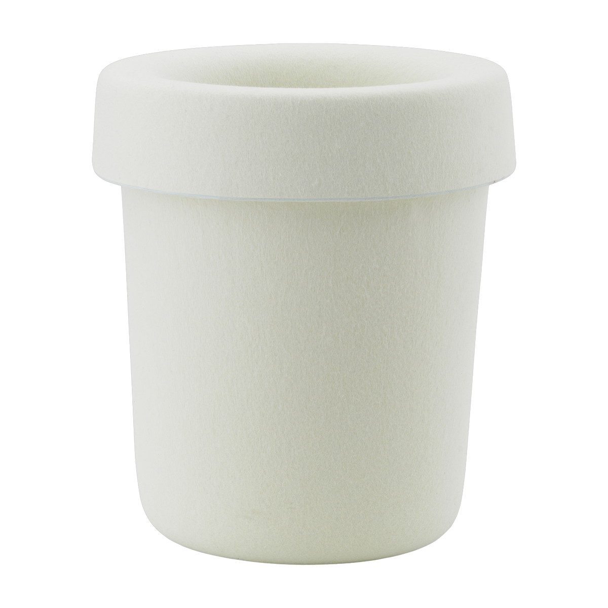 Cream white recycled fabric bin 31. 6x36 cm Hide - Normann Copenhagen
