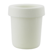 Abfalleimer aus cremefarbenem Recyclingstoff, 31, 6 x 36 cm, Hide – Normann Copenhagen